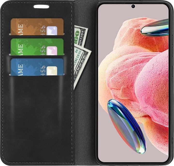 Produktbild Cover-Discount Xiaomi Redmi Note 12 4G - Stand Flip Case Hülle schwarz (Xiaomi Redmi Note 12)
