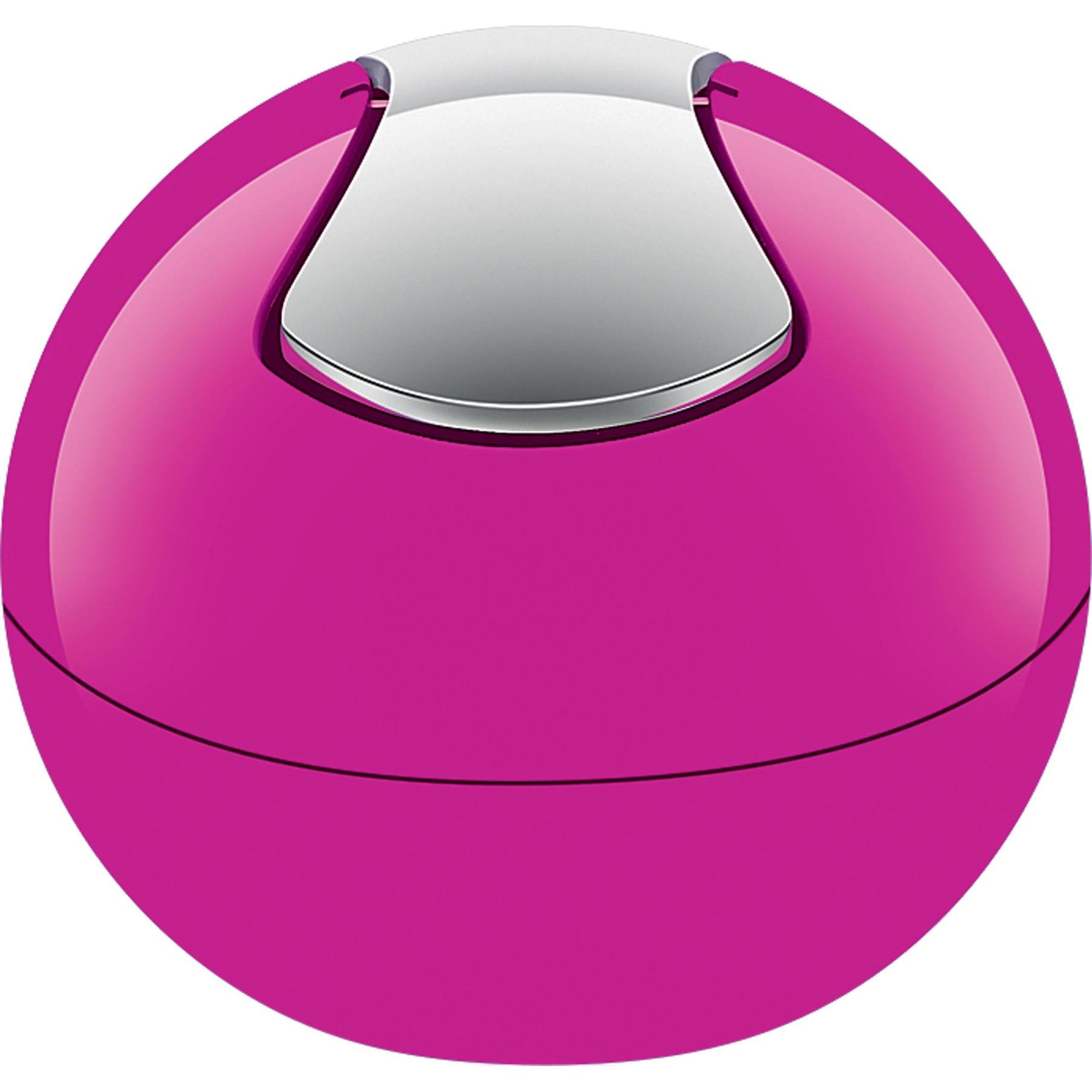 spirella Bowl Tischabfallbehälter, Abfalleimer, Rosa