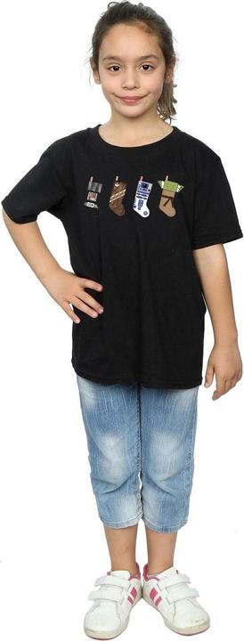 Produktbild Star Wars Christmas Stockings TShirt Mädchen (140, 146)