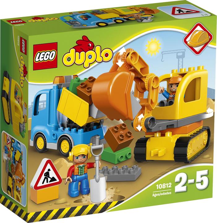 Produktbild LEGO DUPLO Bagger Lastwagen (10812)