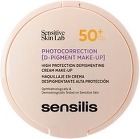 Actual product image Sensilis Photocorrection D-Pigment Make-Up SPF50+ Golden with Depigmentation Cream 10g