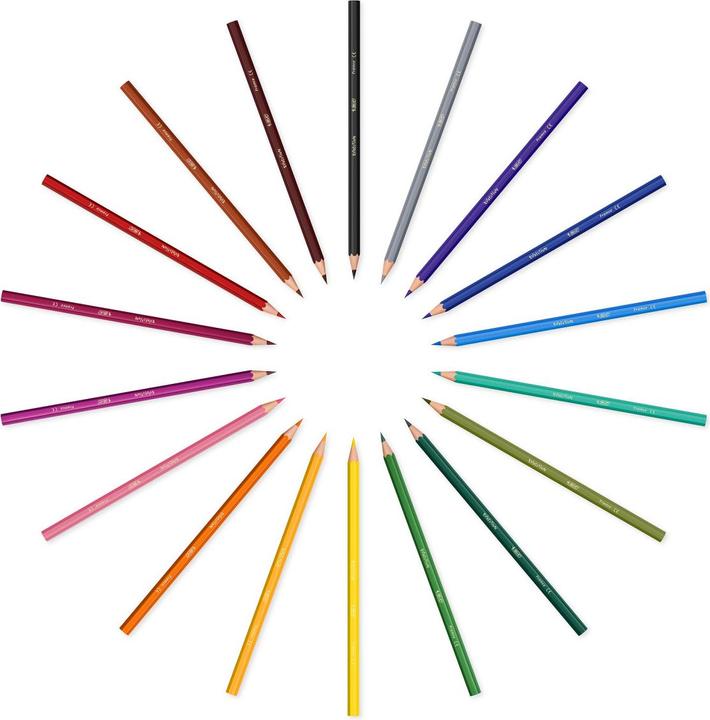 Produktbild Bic Kids Farbstifte Evolution (Sortiert, 18 x)