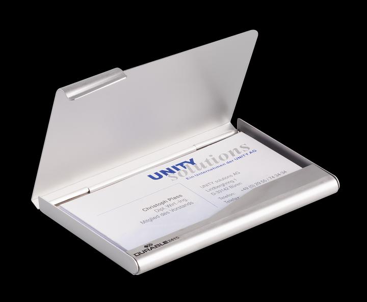 Actual product image Durable Business card holder (90 x 55 mm)