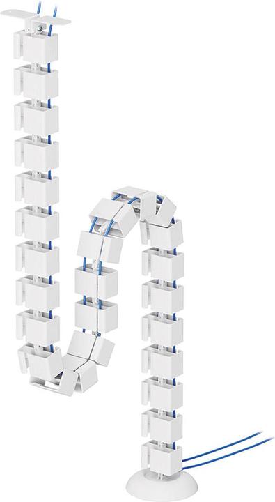 Produktbild Neomounts Kabelkanal flexibel weiss/Schraubbefestigung (Kabelkanal, 130 cm)