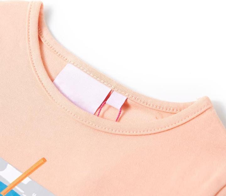 Immagine prodotto vidaXL Maglietta da bambino arancione chiaro 140,Materiale: 95 % cotone. 5 (140)