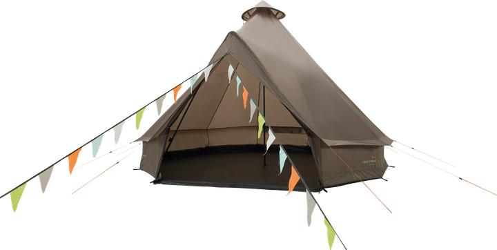 Productafbeelding Easy Camp Vaulen Tipi, f?r 7 Personen (braun, Modell 2025) (10.80 kg, 7 personen)