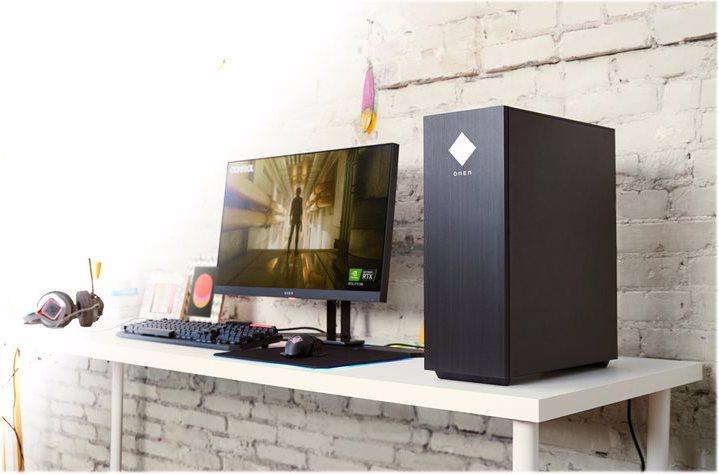 Actual product image HP Omen (Intel Core i7-10700F, 16 GB, 1000 GB, GeForce RTX 2060)