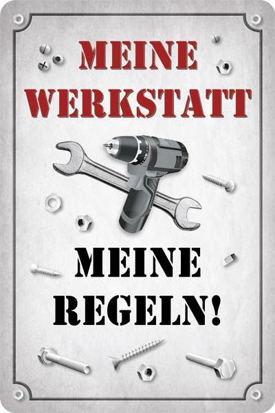 Puag Mon atelier, mes règles (20 x 30 cm)