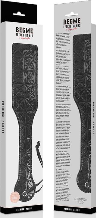 Productafbeelding Begme Zwarte Editie Veganistisch Lederen Peddel