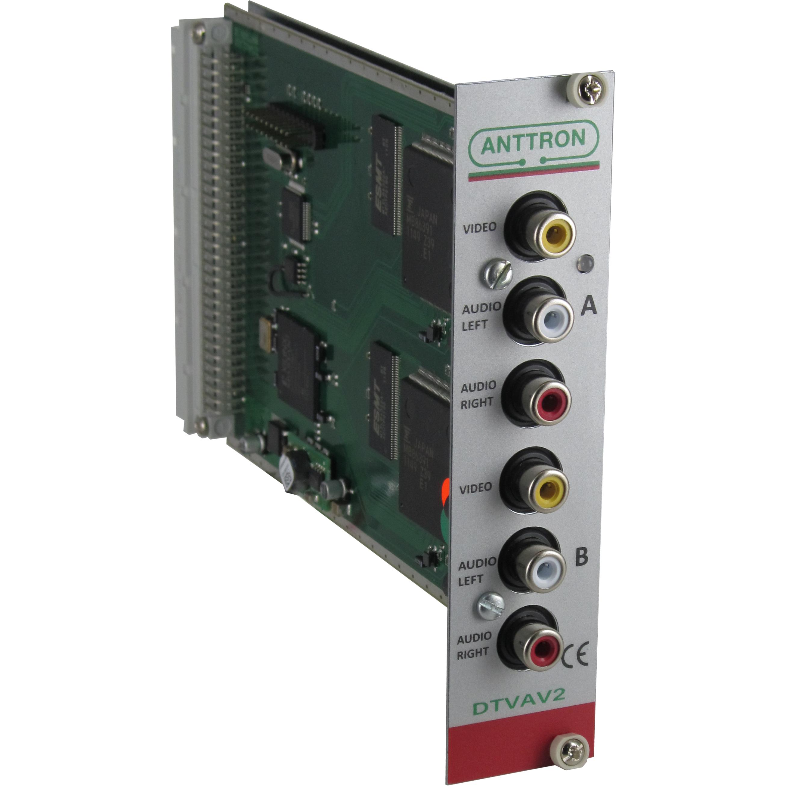 Anttron Doppio modulo encoder A/V (Convertitore audio), Accessori audio, Grigio