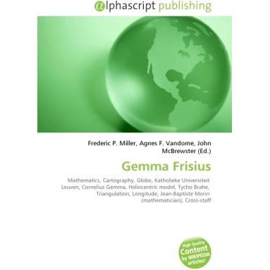 Gemma Frisius, Sachbücher