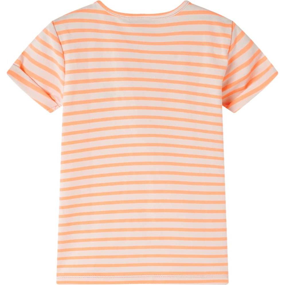 Thumbnail - VidaXL, Unisex, Shirt, Kinder-T-Shirt Neonorange 140,Material: 95 % Baumwolle. 5, Orange, (140)