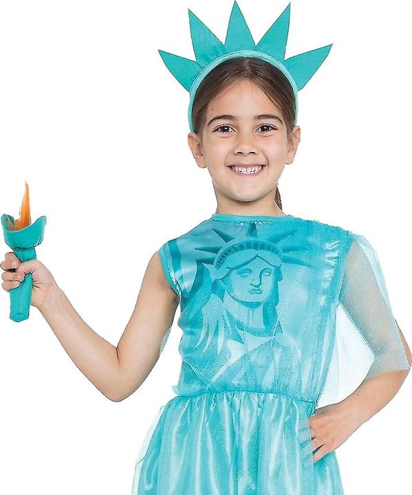 Produktbild Bristol Novelty Kostüm Freiheitsstatue mit Plüschfackel (S)