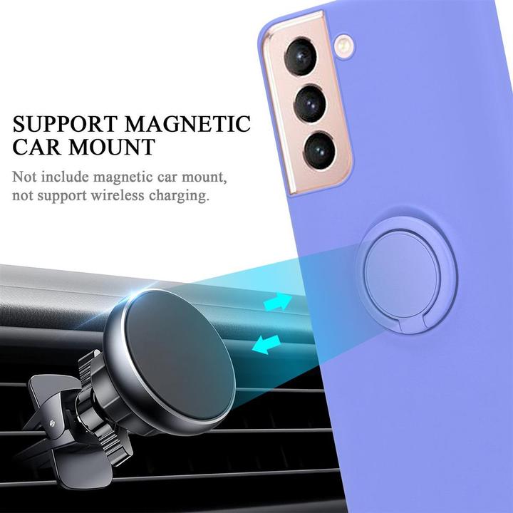 Image du produit Cadorabo TPU Liquid Ring Silicone Case Cover (Samsung Galaxy S21 5G)