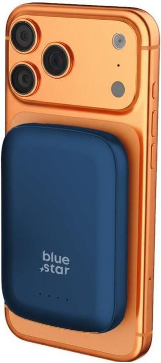 Produktbild Power bank Blue Star Powerbank compatible with MagSafe Blue Star Slim DG-P8 15W 5000 mAh navy blue (5000 mAh, 15 W, 19.25 Wh)