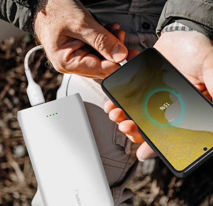 Productafbeelding Belkin USB A - USB C (0.15 m, USB 2.0)