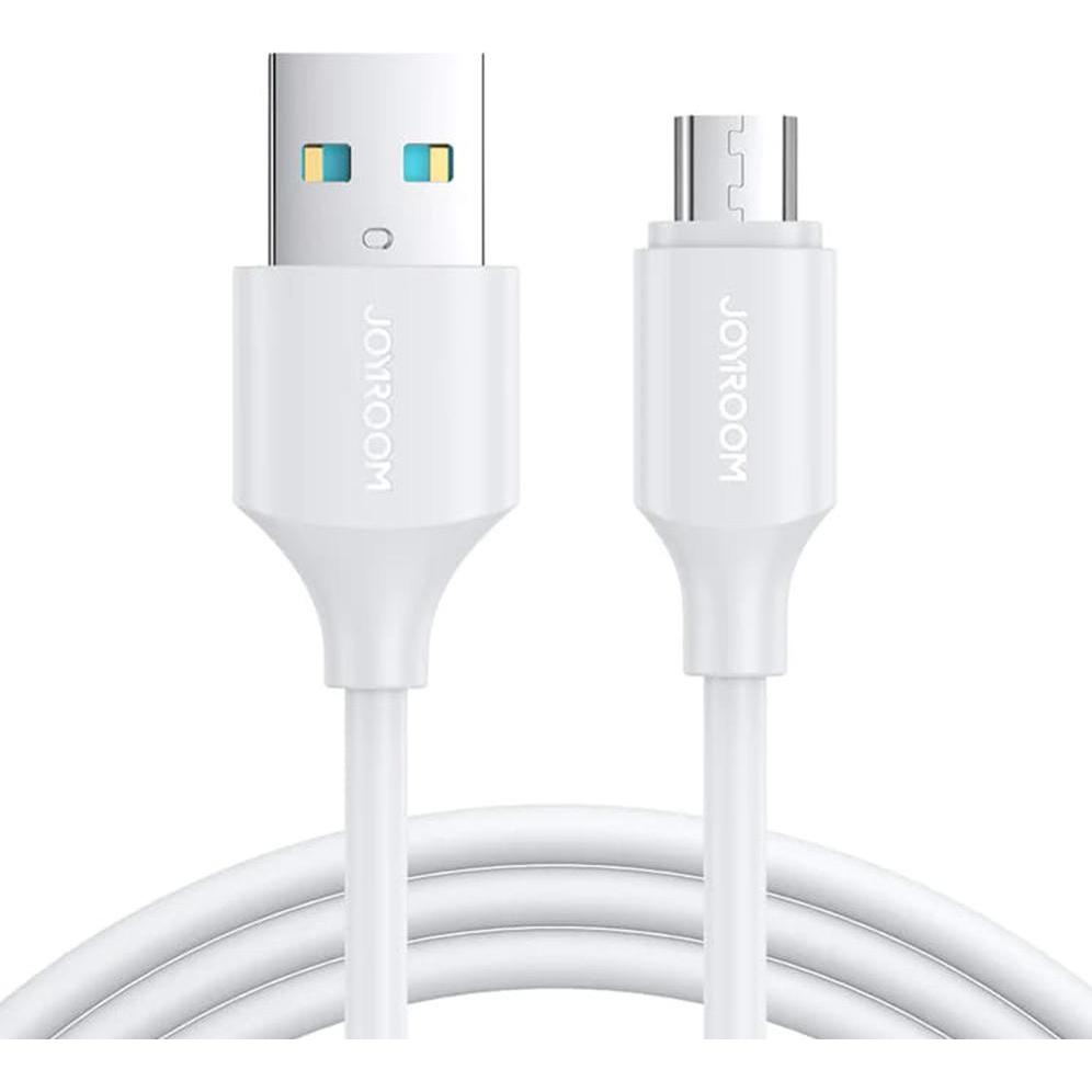 Joyroom S-UM018A9 2.4A USB-A to Micro Fast Charging Data Cable 1m-White (1 m), USB Kabel
