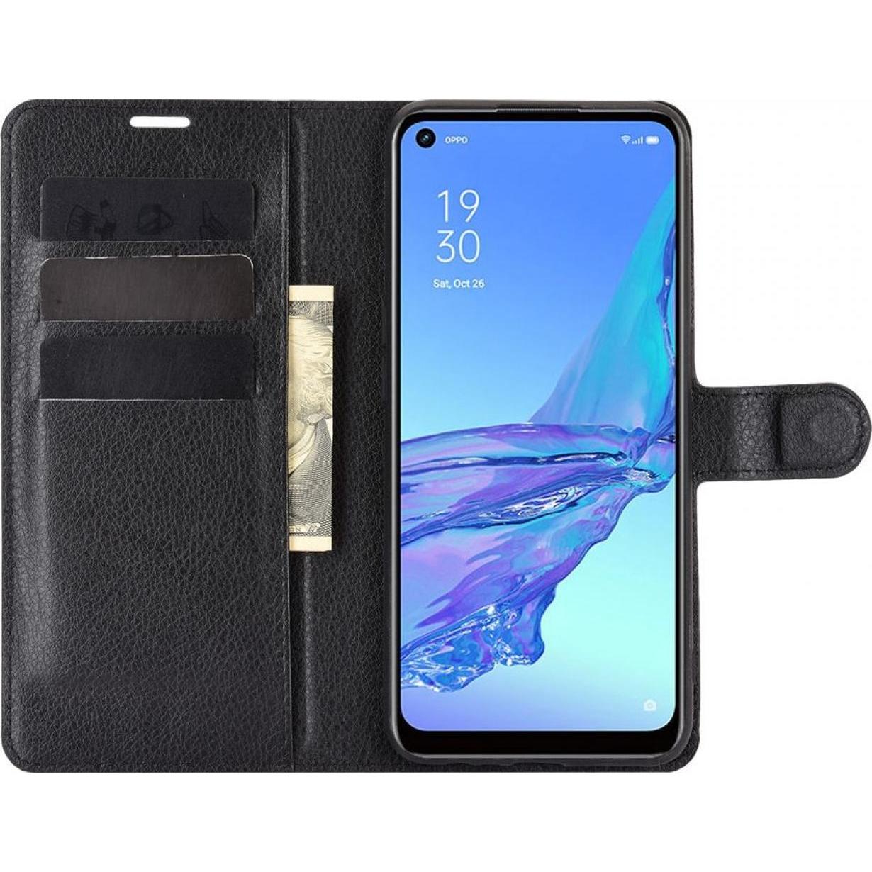 Thumbnail - Screenguard Oppo A53s 4G Leather Guard Lederhülle (Oppo A53s), Smartphone Hülle, Schwarz