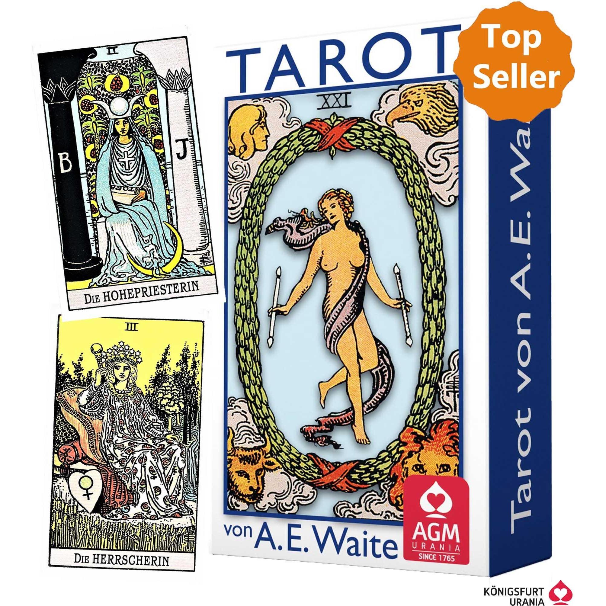 Tarot von A.E. Waite, Ratgeber von Arthur E. Waite