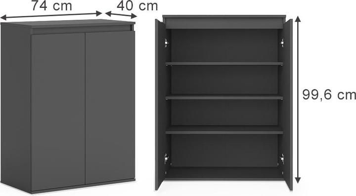 Image du produit Vicco Claus (74 x 40 x 99.60 cm)