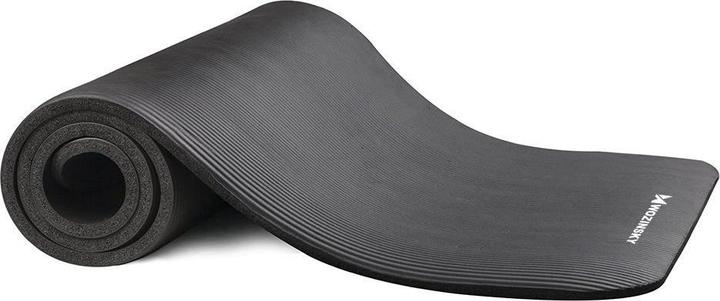 Image du produit Wozinsky tapis d'exercice 181 x 63 x 0.9 cm épais gymnastic yoga mat noir (9 mm)
