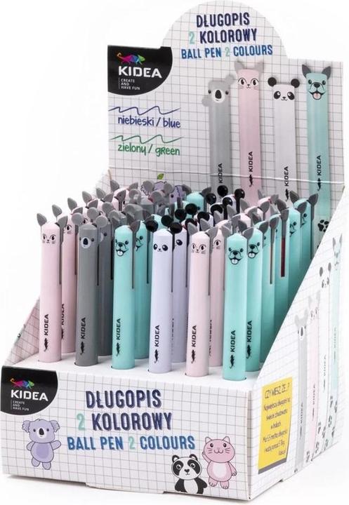 Immagine prodotto Kidea Biro automatica con orecchie a 2 colori (36 pezzi) (36x)