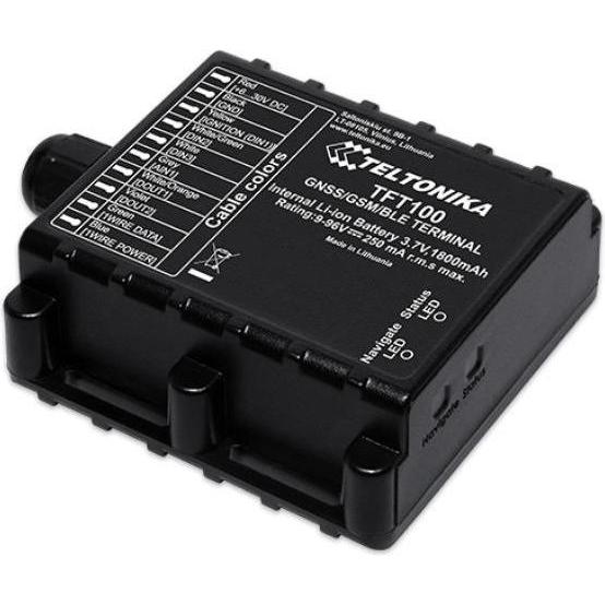 Teltonika, Accessori per navigatori GPS, TFT100TURAD0 - TFT100 - E-Forklift/E-Scooter Tracker Plus, interfaccia UART