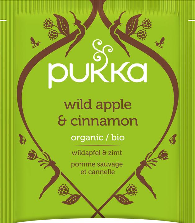 Actual product image Pukka Wild apple cinnamon tea (40 g)