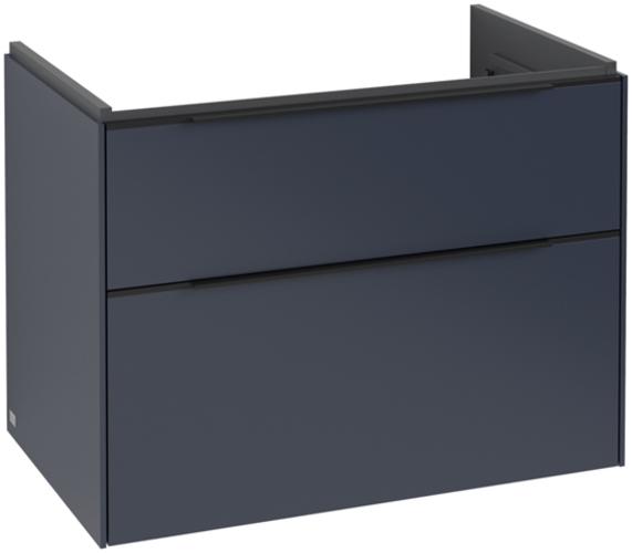 Marine Blue, Volcano Black
