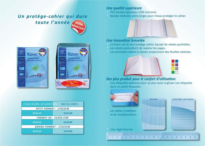 Image du produit Exacompta Kover (24 x 32 cm, Non contraignant)