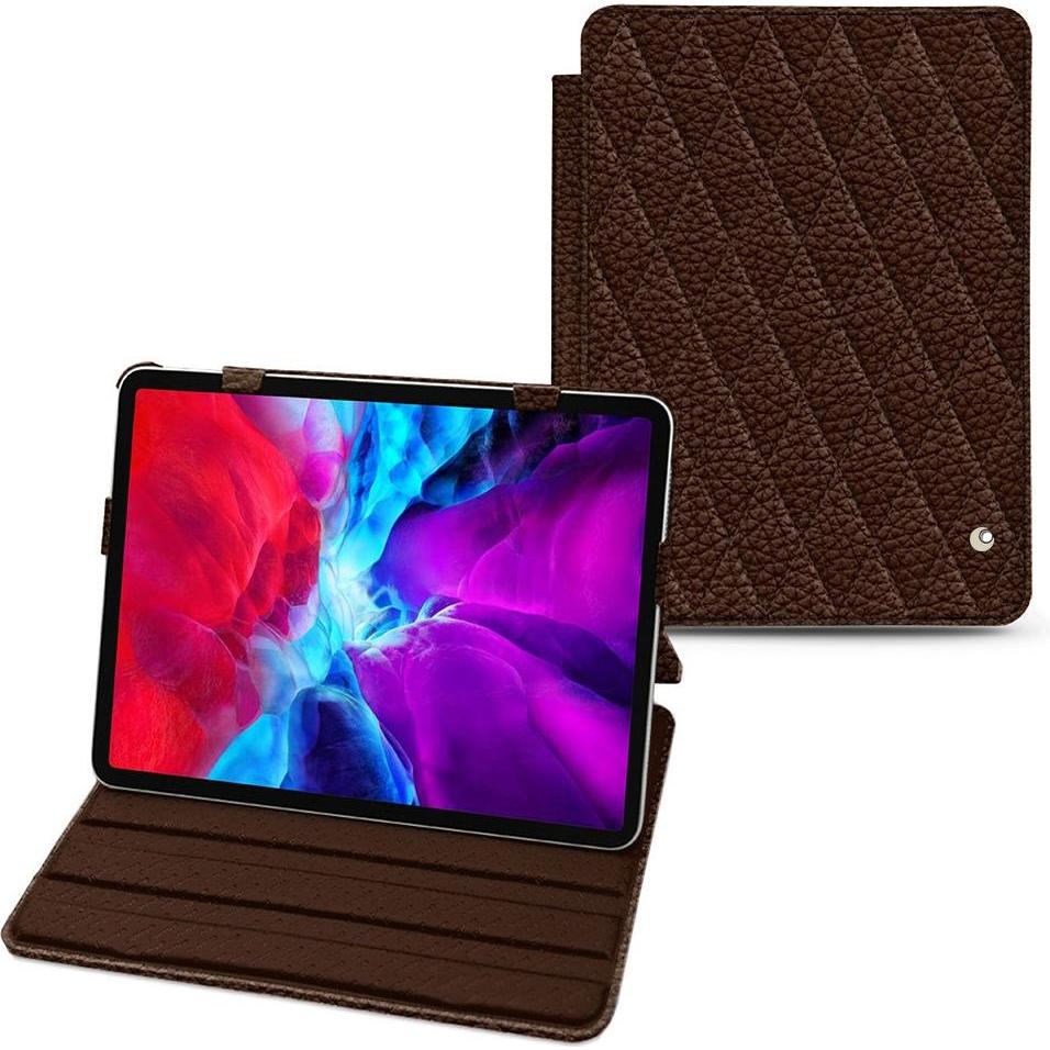 Noreve Lederschutzhülle horizontal (iPad Pro 11 2020 (2. Gen)), Tablet Hülle, Braun