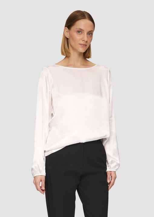 Immagine prodotto S.Oliver T-Shirt Satiniertes Blusenshirt aus Viskose (46)