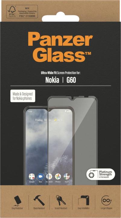 Actual product image PanzerGlass Case Friendly (1 Piece, Nokia G60 5G)