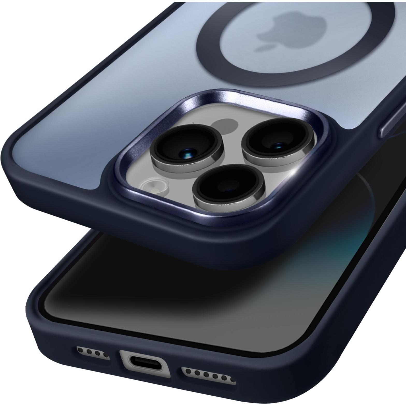 Thumbnail - Avizar Frost Color Case (Apple iPhone 14 Pro Max), Smartphone Hülle, Blau