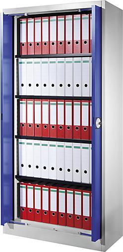 Produktbild Mauser Stahlschrank mit Einschwenktüren (95 x 42 x 195 cm)