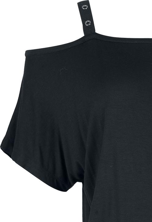 Produktbild Black Premium One-Shoulder-Shirt (M)