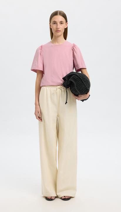 Immagine prodotto Selected Gerüschtes Baumwoll T-Shirt (L)