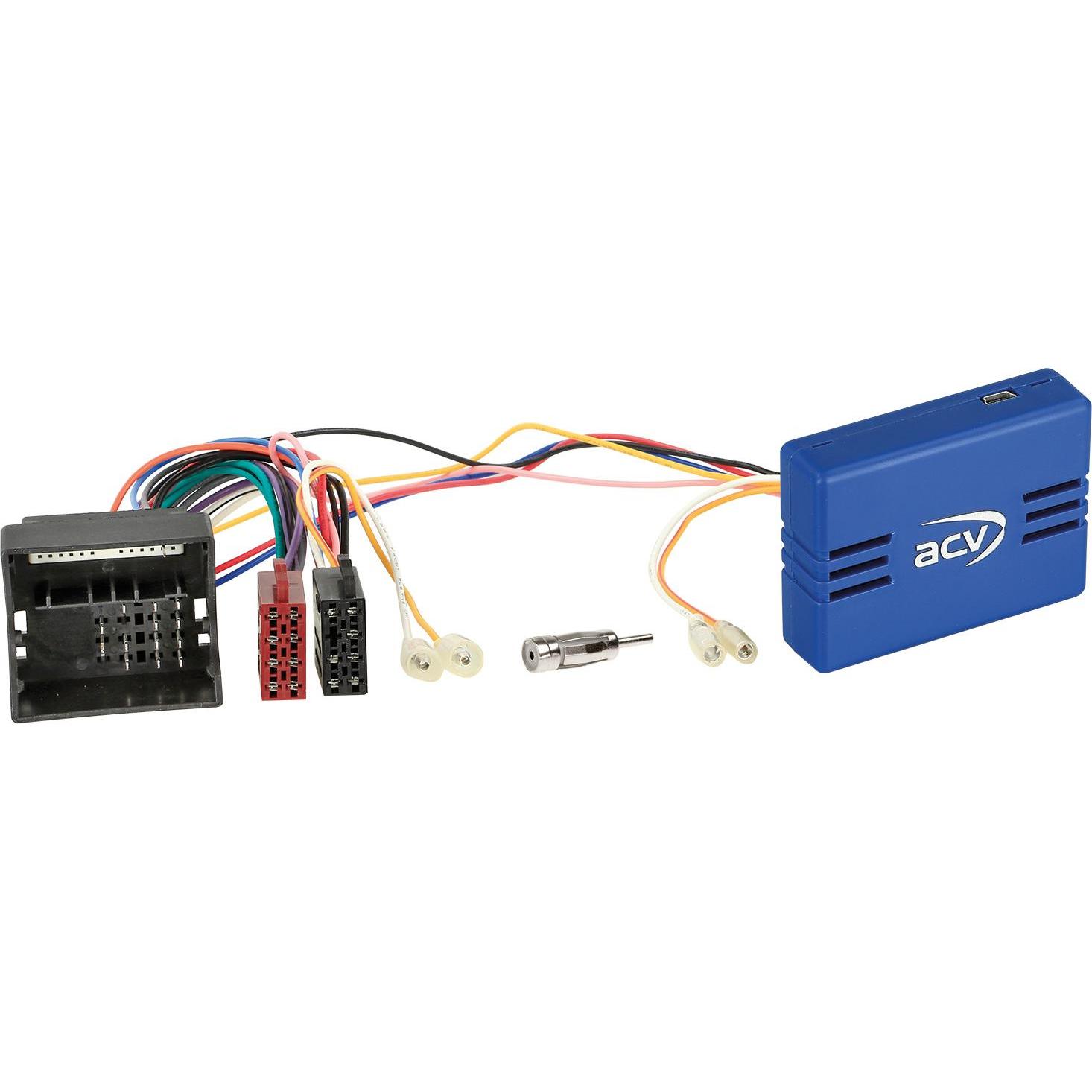 ACV, Installazione autoradio, Kit CAN Bus Ford Quadlock ISO / Antenna DIN