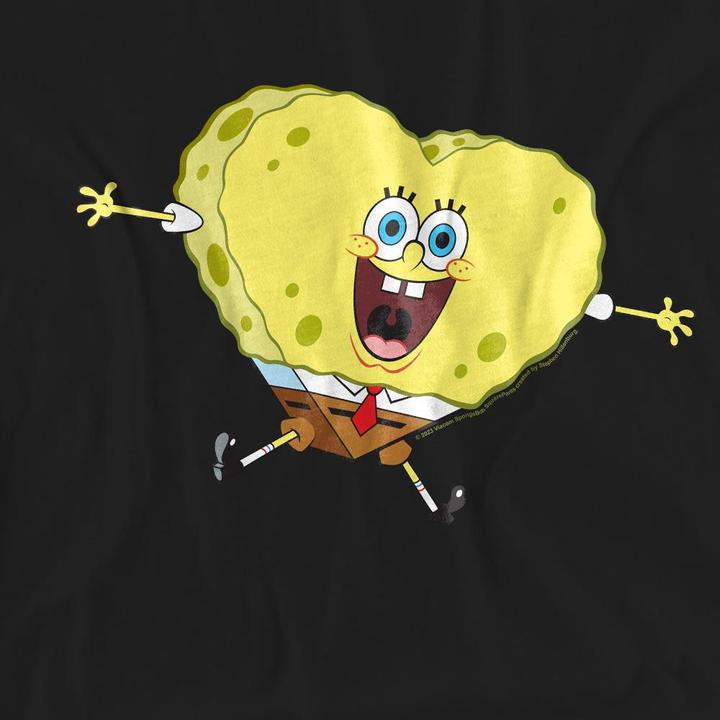 Image du produit Spongebob Squarepants - T-shirt HEART-SHAPED - Adulte (L)