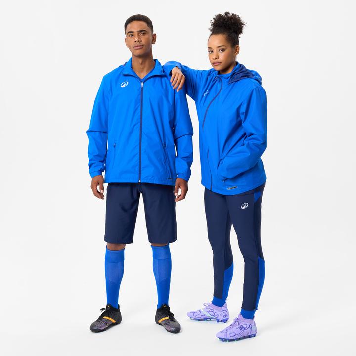 Produktbild Kipsta Damen/Herren Fussball Regenjacke - Viralto Club blau (XL)