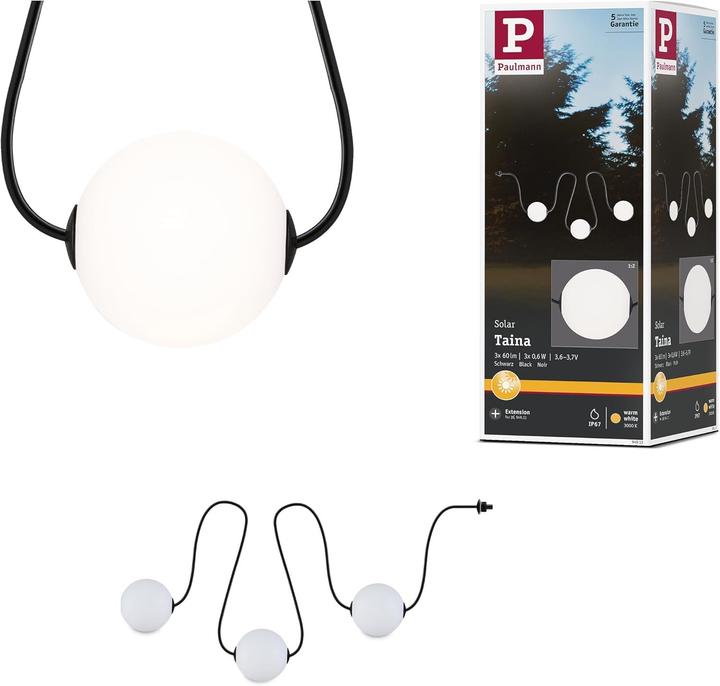 Image du produit Paulmann Solar Lichterkette Taina (0.10 m)