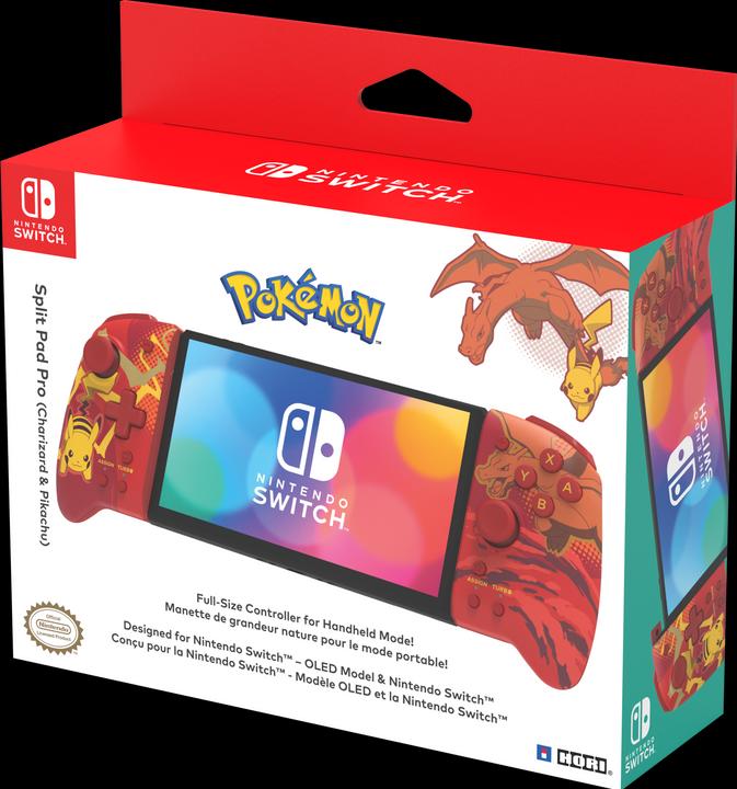 Produktbild HORI Split Pad Pro - Pikachu + Glurak (Switch, Switch OLED)