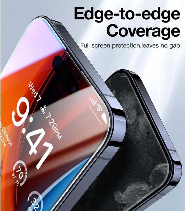 Immagine prodotto Torras GlassGo Privacy Panzerglas (1 Pezzo/i, Apple iPhone 15 Pro Max)