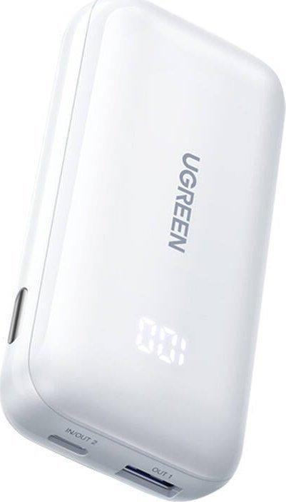 Image du produit Ugreen Power Bank 10000mAh 30W Power Delivery / Quick Charge 3.0 Λευκό (10000 mAh, 30 W, 37 Wh)