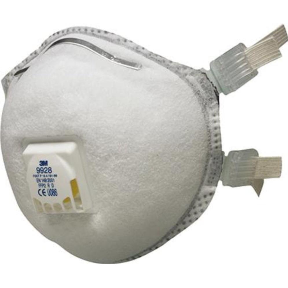 3M, Maschera respiratoria, 9928, 10 pezzi. (FFP2 R D, 10 x)
