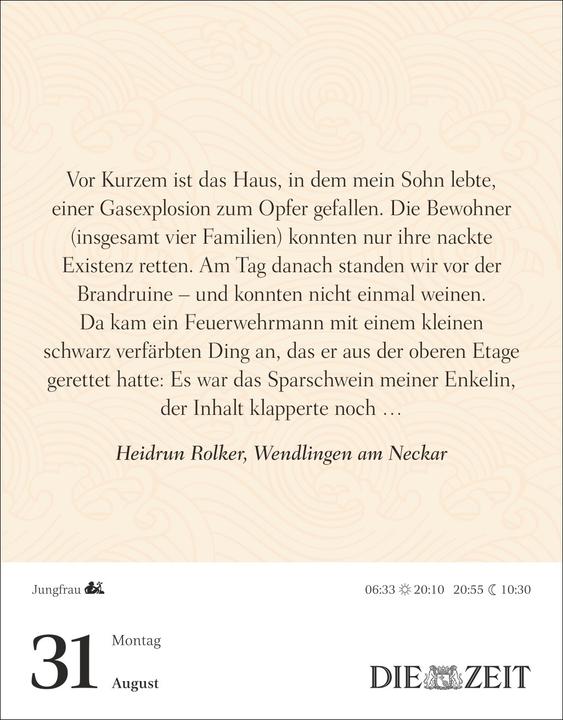 Image du produit Harenberg Was mein Leben reicher macht Tagesabreisskalender 2026 - Glücksmomente für jeden Tag (Couverture rigide, Allemand)