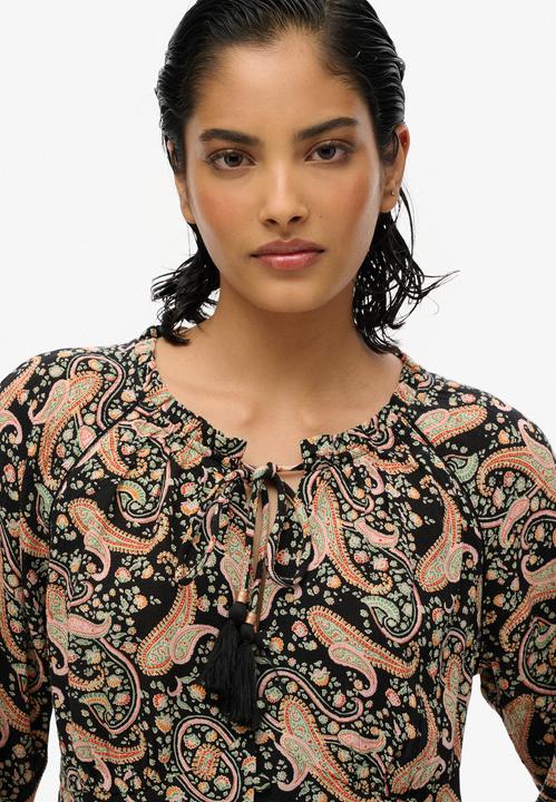 Actual product image Superdry Printed Ls Blouse (10XL)