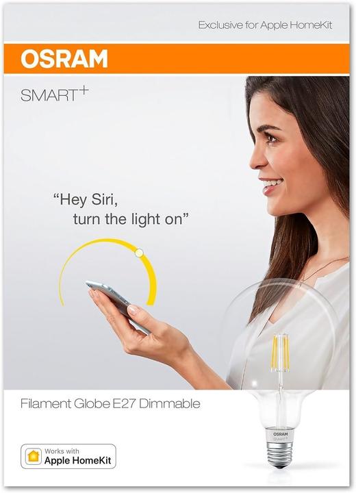 Immagine prodotto Osram Globo Smart+ (E27, 650 lm, 1x)