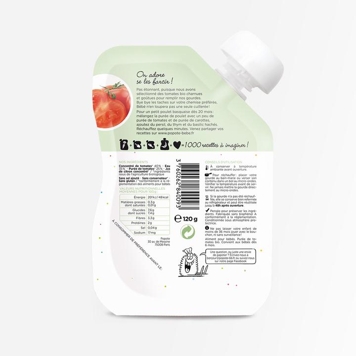 Actual product image Popote La tomato (120 g)