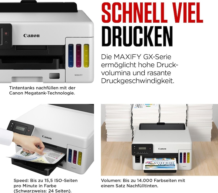 Produktbild Canon MAXIFY GX3050 (Tintentank, Farbe)
